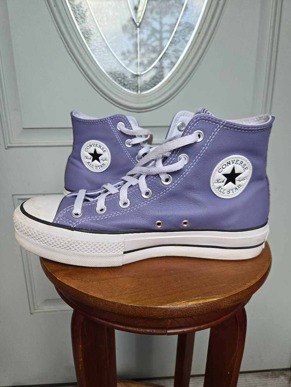 Chuck Taylor All Star Lift High-Top Sneakers Leather